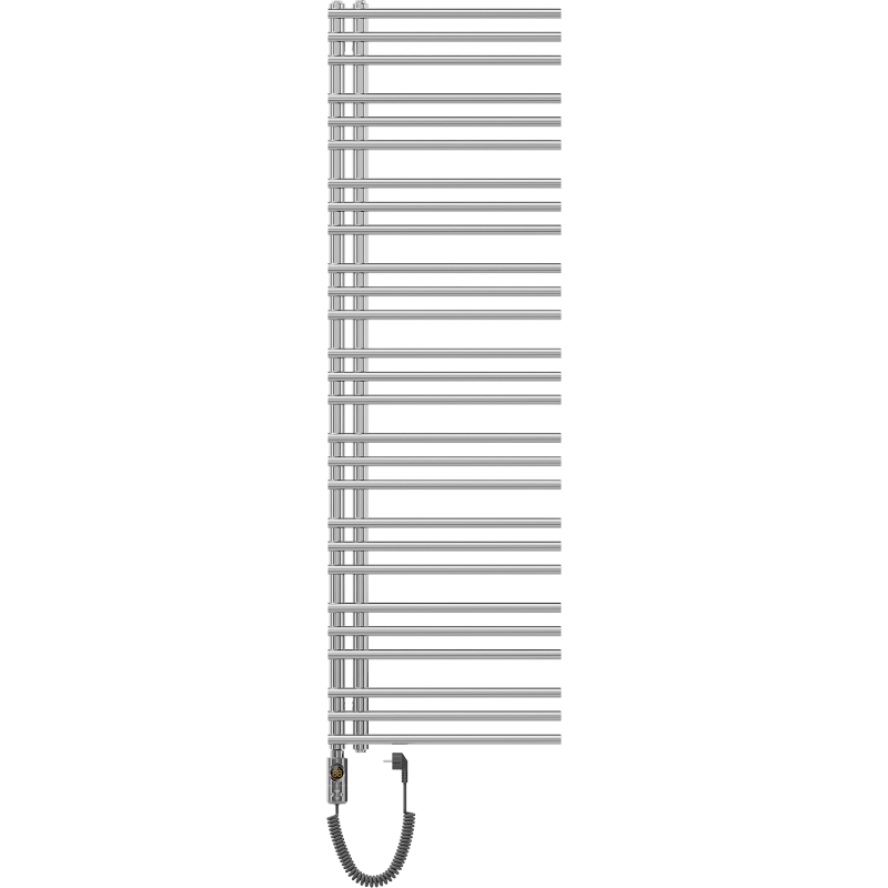 Mexen Neptun sähköradiaattori 1600 x 500 mm, 600 W, kromi - W101-1600-500-2600-01