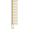 Mexen Neptun Električni radijator 1600 x 500 mm, 600 W, zlatni - W101-1600-500-2600-50
