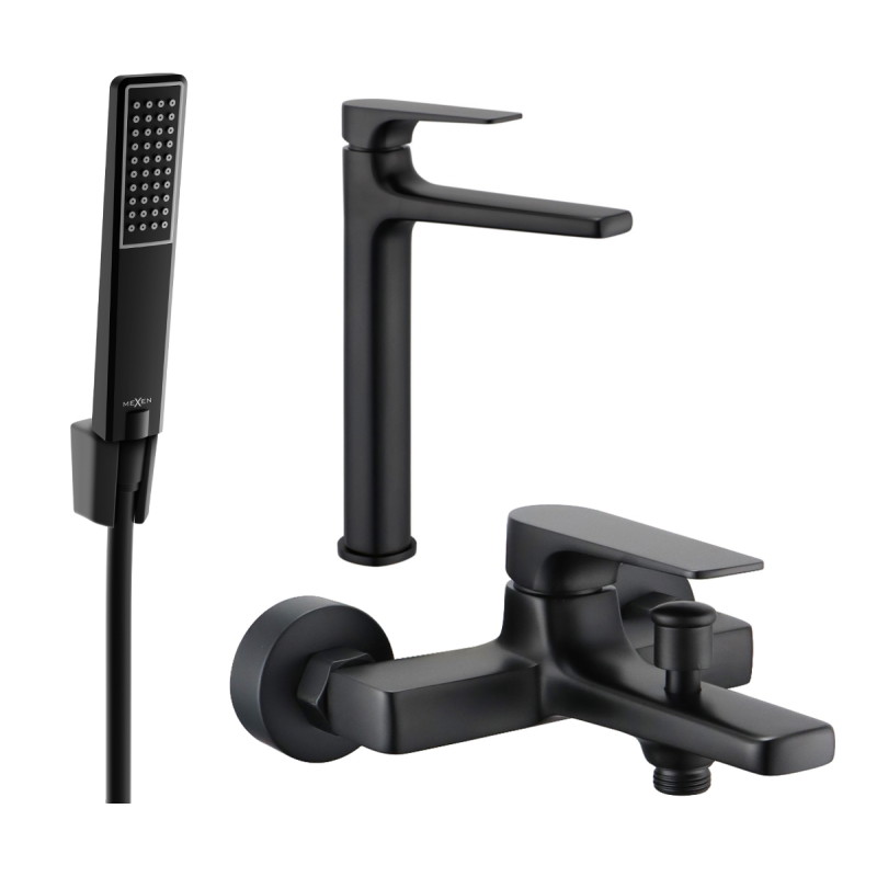Mexen Lynx R72 vannisegisti komplekt, must - 745913R72-70