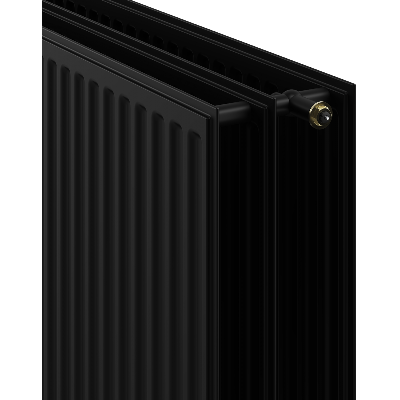 Mexen CVH30 Hygiene panel radiator 600 x 1100 mm, bottom connection, 1660 W, black - W630H-060-110-70