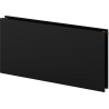 Mexen CVHF20 Higiene Flat radiador de placa 900 x 1300 mm, conexión inferior, 1817 W, negro - W620HF-090-130-70