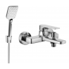 Mexen Lynx R62 bathtub faucet with shower set, chrome - 74593R62-00