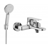 Mexen Lynx R40 bateria wannowa z zestawem prysznicowym, chrom - 74593R40-00