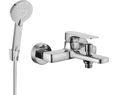 Mexen Lynx R40 bateria de banheira com conjunto de chuveiro, cromado - 74593R40-00