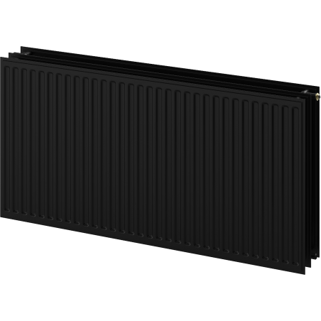Mexen CVH30 Pločasti radijator za higijenu 600 x 2200 mm, donji priključak, 3319 W, crni - W630H-060-220-70