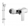 Mexen Lynx DQ62 doucheset met douche, chroom - 74594DQ62-00