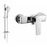 Mexen Lynx DQ40 grifo de ducha con conjunto de ducha, cromado - 74594DQ40-00