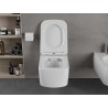 Mexen York miska wc Rimless z deską wolnoopadającą slim, duroplast, biała połysk - 30114000