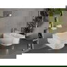 Mexen York WC-Schüssel Rimless mit Slim-Absenkautomatik-Sitz, Duroplast, Weiß Glanz - 30114000
