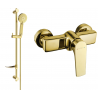 Mexen Lynx DF40 Miscelatore doccia con set doccia, oro - 74594DF40-50