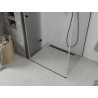 Mexen Lima sklopiva tuš kabina 120 x 100 cm, prozirna, crna - 856-120-100-70-00