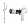 Mexen Lynx DF72 shower faucet set with shower kit, chrome - 74594DF72-00