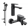 Mexen Milo DF40 vanni komplekt, must - 71303DF40-70