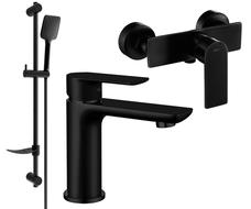 Mexen Alfa DF62 set doccia, nero - 745704DF62-70