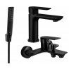 Mexen Alfa R72 ensemble de bain, noir - 745703R72-70