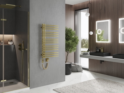 Mexen Neptun elektrische radiator 900 x 500 mm, 300 W, goud - W101-0900-500-2300-50