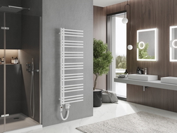 Mexen Neptun elektrische radiator 1400 x 500 mm, 600 W, wit - W101-1400-500-2600-20