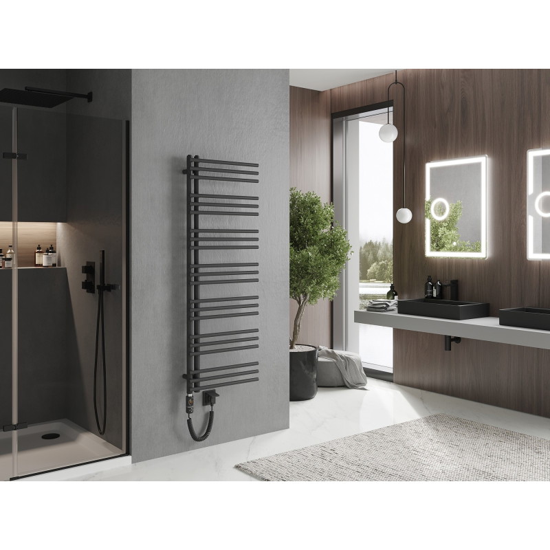 Mexen Neptun radiador eléctrico 1400 x 500 mm, 600 W, antracita - W101-1400-500-2600-66