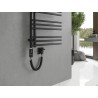 Mexen Neptun radiador eléctrico 1400 x 500 mm, 600 W, negro - W101-1400-500-2600-70