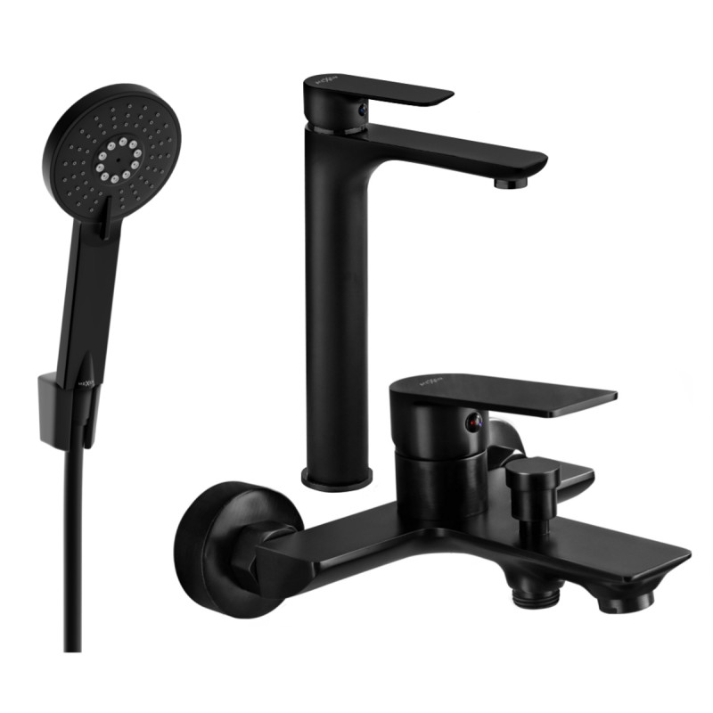 Mexen Alfa R40 vanni komplekt, must - 745713R40-70