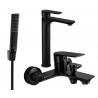Mexen Alfa R72 vannikomplekt, must - 745713R72-70