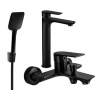 Mexen Alfa R62 ensemble de bain, noir - 745713R62-70