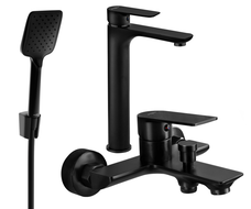 Mexen Alfa R62 set da bagno, nero - 745713R62-70