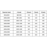 Mexen Velar drzwi prysznicowe rozsuwane 120 cm, szron, czarne - 871-120-000-31-70