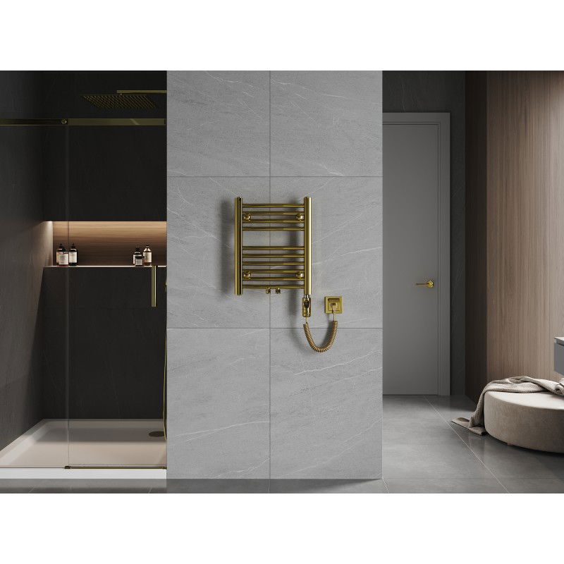 Mexen Ares elektrische radiator 500 x 400 mm, 300 W, goud - W102-0500-400-2300-50