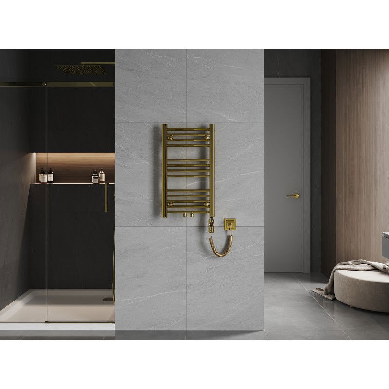Mexen Ares elektrische radiator 700 x 400 mm, 300 W, goud - W102-0700-400-2300-50