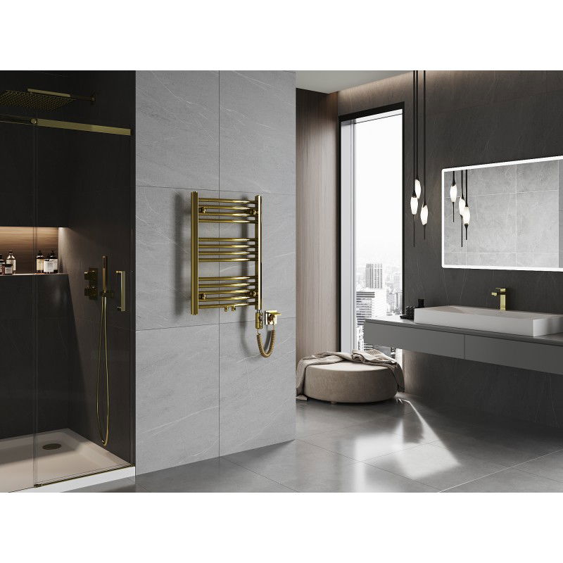 Mexen Ares elektriskā radiators 700 x 500 mm, 300 W, zelta - W102-0700-500-2300-50