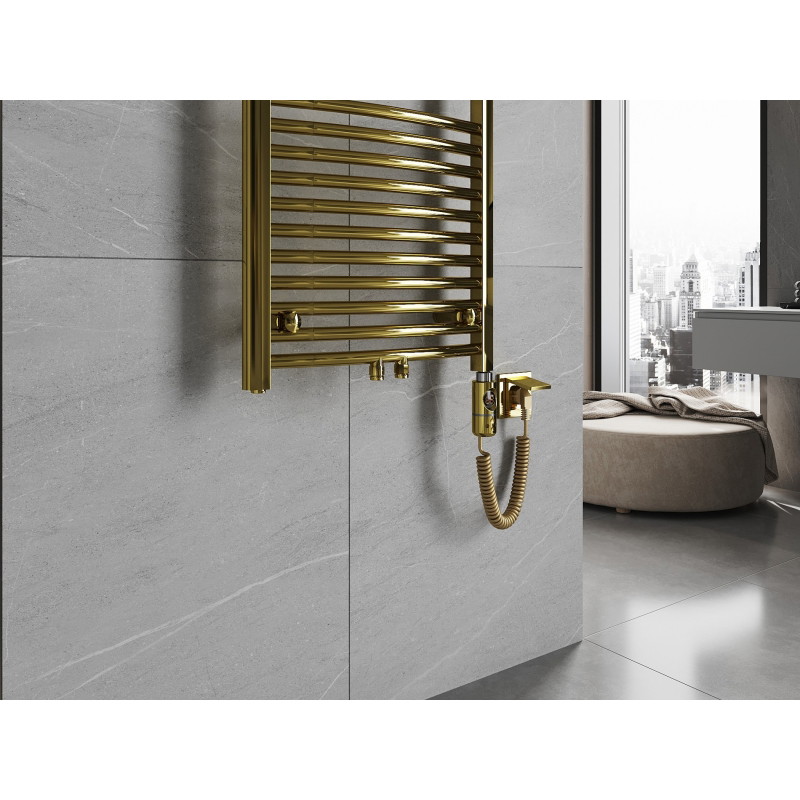 Mexen Ares radiador eléctrico 700 x 500 mm, 300 W, dorado - W102-0700-500-2300-50