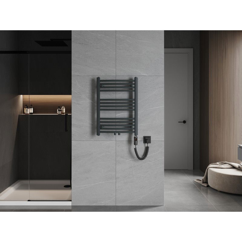 Mexen Ares elektresche Heizkierper 700 x 500 mm, 300 W, Antracit - W102-0700-500-2300-66