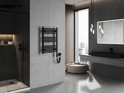 Mexen Ares Elektrischer Heizkörper 700 x 500 mm, 300 W, schwarz - W102-0700-500-2300-70