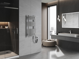 Mexen Ares radiatore elettrico 900 x 400 mm, 300 W, cromato - W102-0900-400-2300-01