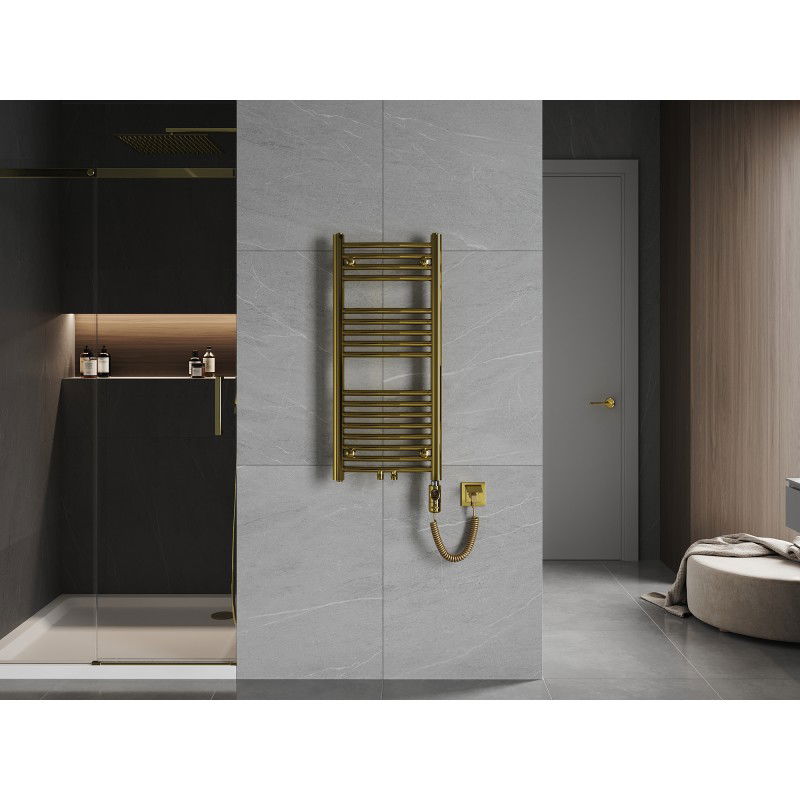 Mexen Ares Elektroheizkörper 900 x 400 mm, 300 W, Gold - W102-0900-400-2300-50