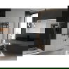 Mexen Ares Elektroheizkörper 900 x 400 mm, 300 W, Anthrazit - W102-0900-400-2300-66
