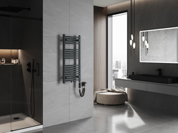 Mexen Ares elektriskais radiators 900 x 400 mm, 300 W, antracīts - W102-0900-400-2300-66