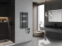 Mexen Ares Elektrokamin 900 x 400 mm, 300 W, Anthrazit - W102-0900-400-2300-66