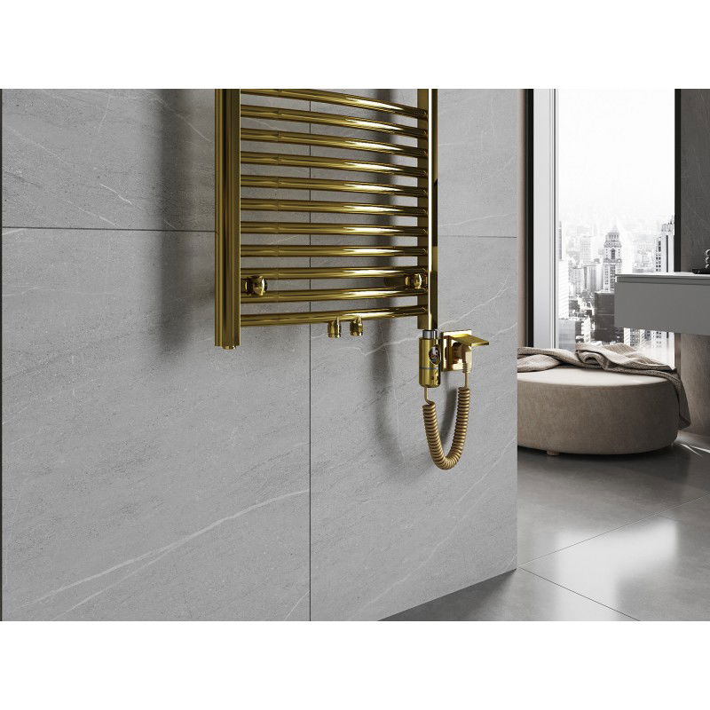 Mexen Ares električni radiator 1200 x 400 mm, 300 W, zlata - W102-1200-400-2300-50