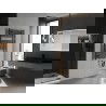 Mexen Ares elektrischer Heizkörper 1200 x 600 mm, 600 W, anthrazit - W102-1200-600-2600-66