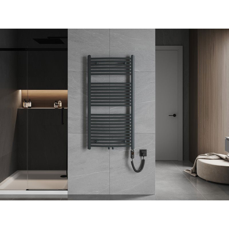 Mexen Ares elektriskais radiators 1200 x 600 mm, 600 W, antracīts - W102-1200-600-2600-66