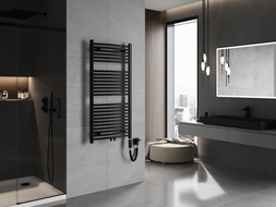 Mexen Ares električni radiator 1200 x 600 mm, 600 W, črn - W102-1200-600-2600-70