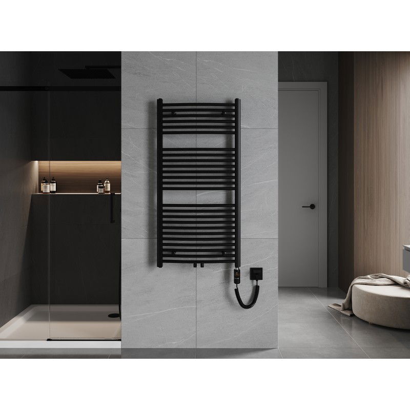 Mexen Ares radiateur électrique 1200 x 600 mm, 600 W, noir - W102-1200-600-2600-70