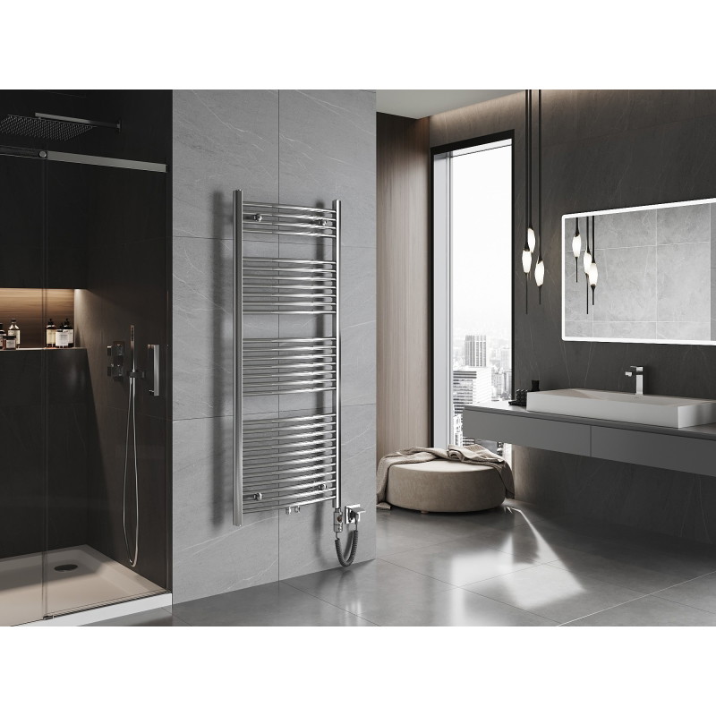Mexen Ares radiador eléctrico 1500 x 600 mm, 600 W, cromo - W102-1500-600-2600-01