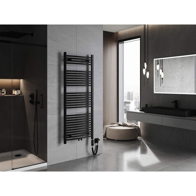 Mexen Ares radiador eléctrico 1500 x 600 mm, 900 W, negro - W102-1500-600-2900-70
