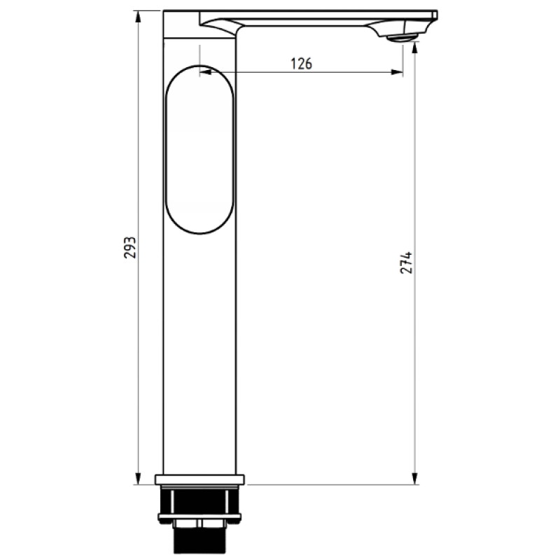 Mexen Milo DF40 vannikomplekt, kuldne - 713153DF40-50