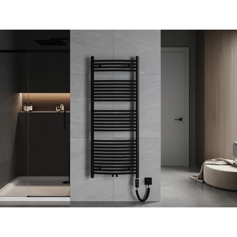 Mexen Ares elektrische radiator 1500 x 600 mm, 900 W, zwart - W102-1500-600-2900-70