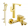 Mexen Milo DF40 Wannenset, Gold - 713153DF40-50