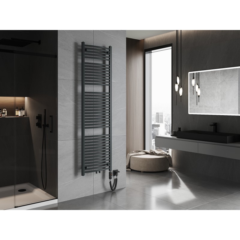 Mexen Ares sähkölämmitin 1800 x 500 mm, 900 W, antrasiitti - W102-1800-500-2900-66